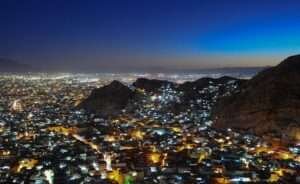 Quetta is situated in which mountain