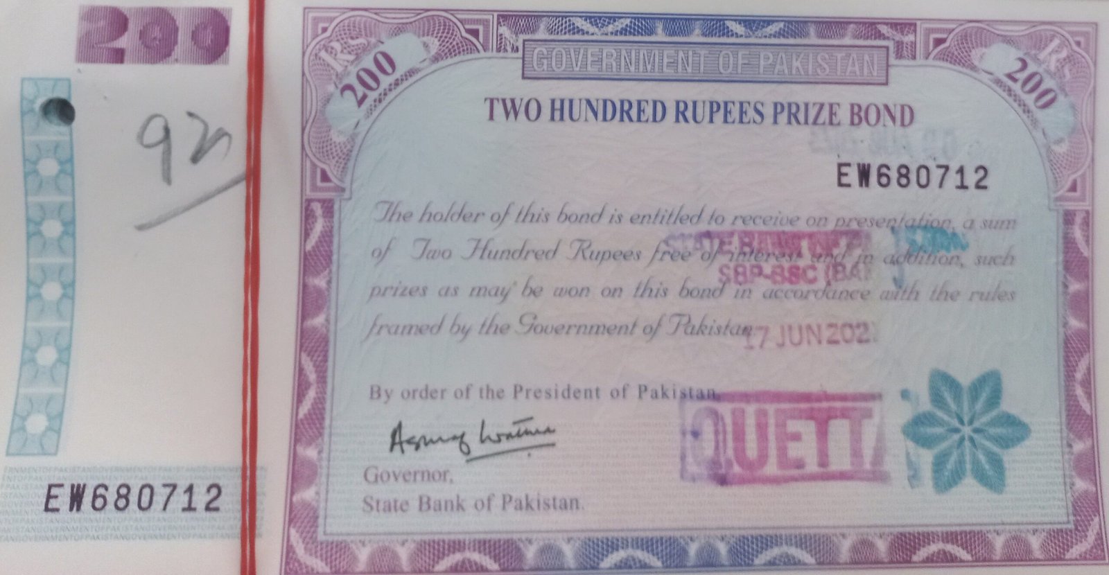 200 prize bond 3rd prize amount after tax