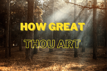 how great thou art lyrics
