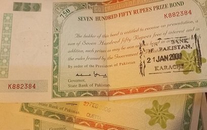 Prize Bond 750 online check
